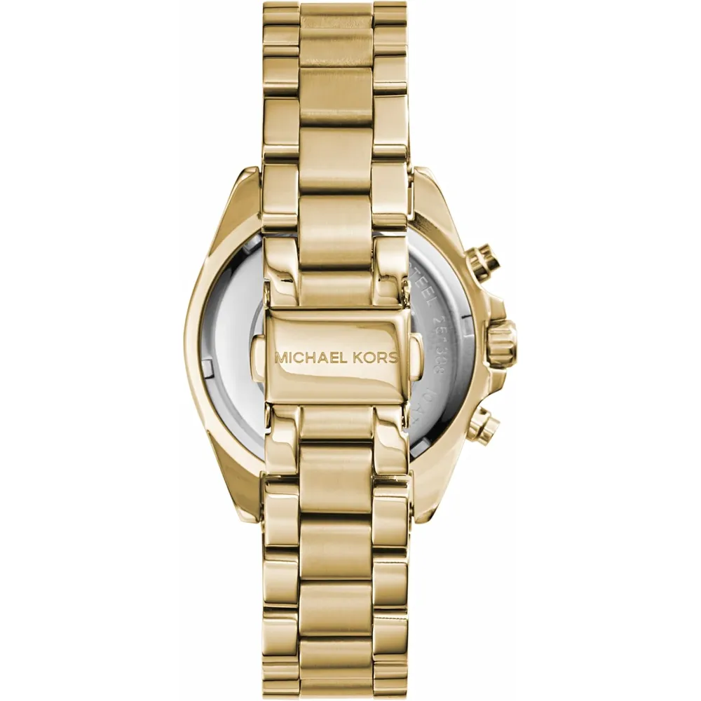 Michael Kors MK5605 Bradshaw reloj de mujer de acero | 35 mm - Oro