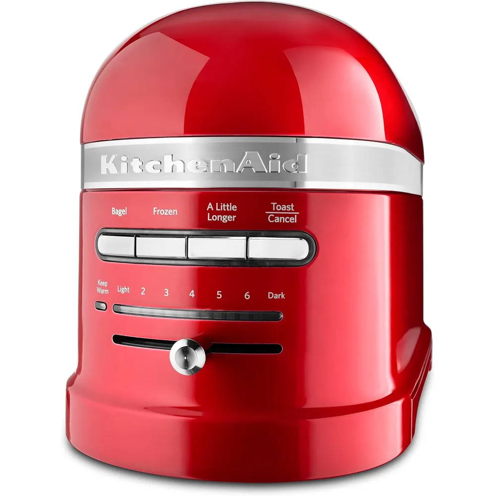 KITCHENAID, TOSTADORA AUTOMÁTICA 2 REBANADAS RANURA ANCHA | ROJO MANZANA