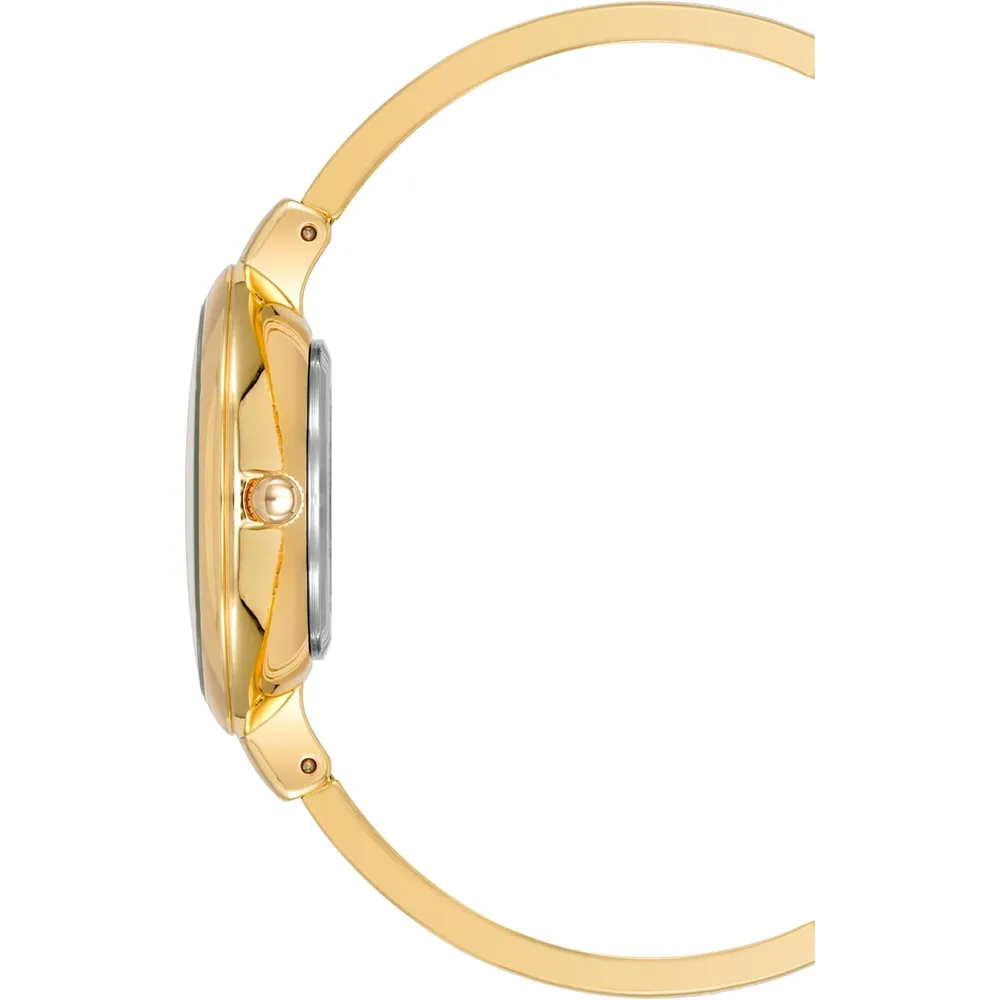 Anne Klein AK/1470GNST reloj femenino con set de pulseras | 32 mm - Oro/negro