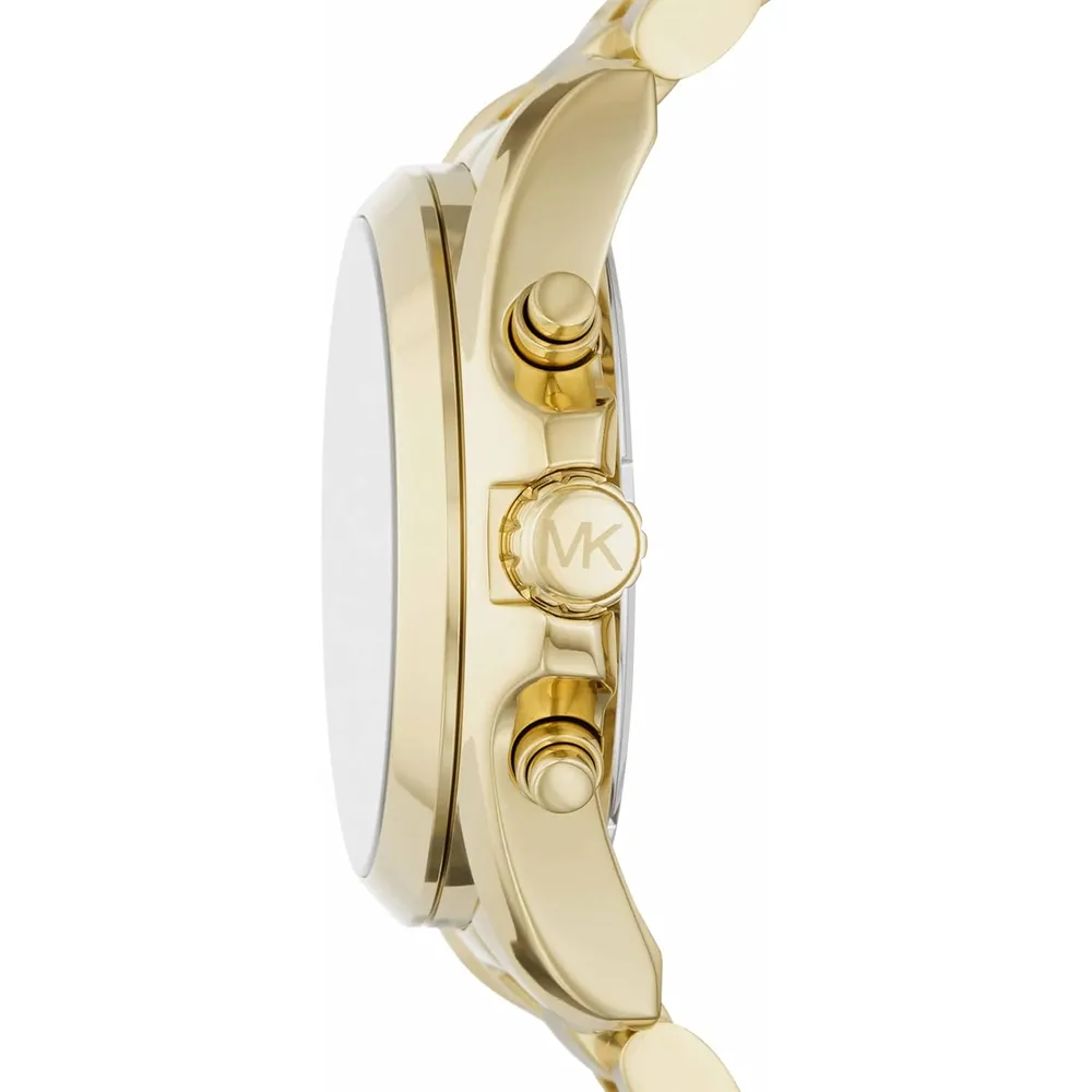 Michael Kors MK5605 Bradshaw reloj de mujer de acero | 35 mm - Dorado/Negro
