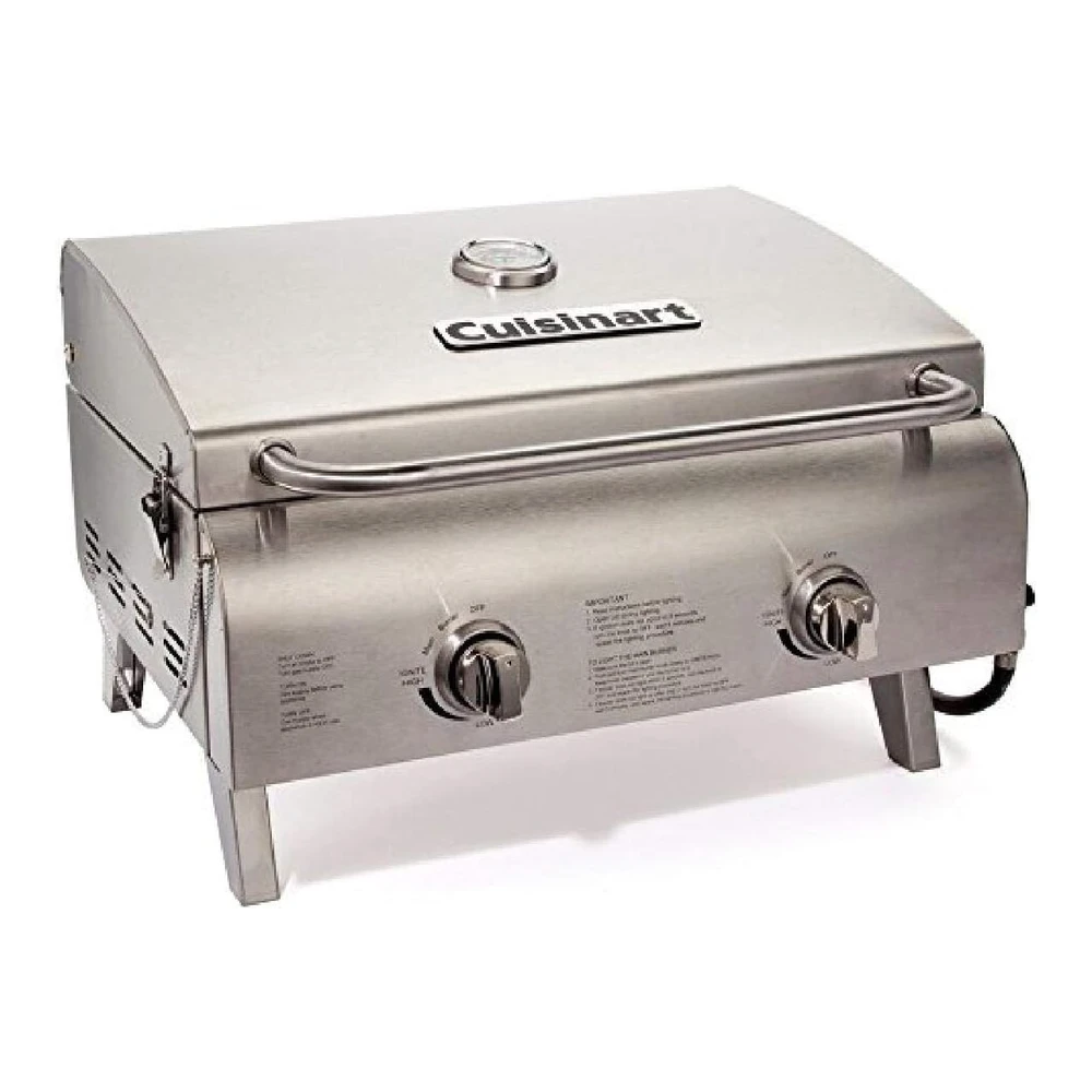 Parrilla Mesa Estilo Chef Inoxidable Cuisinart Cgg-306 - Rejilla - Stainless