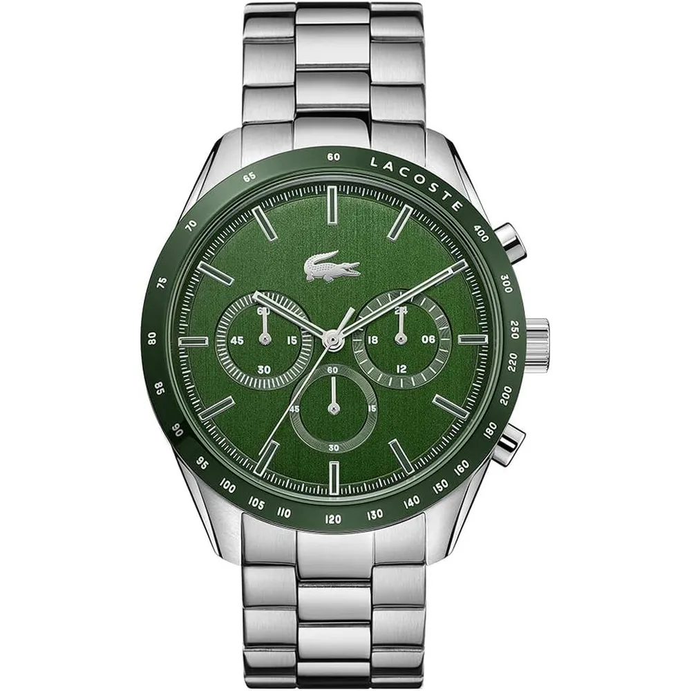 RELOJ LACOSTE 12.12 SCUBA CUARZO 43 MM HOMBRE - GREEN WHITE