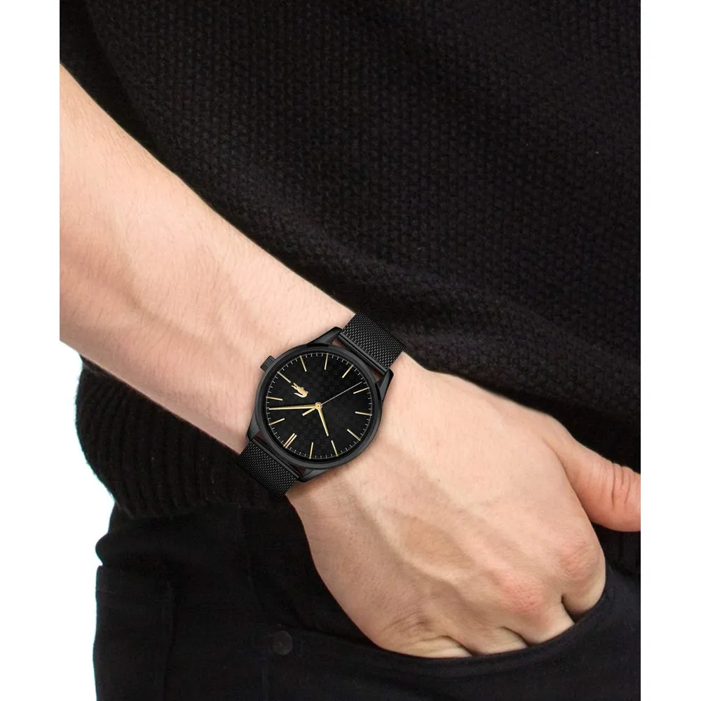RELOJ LACOSTE VIENNA CUARZO HOMBRE - BLACK MESH