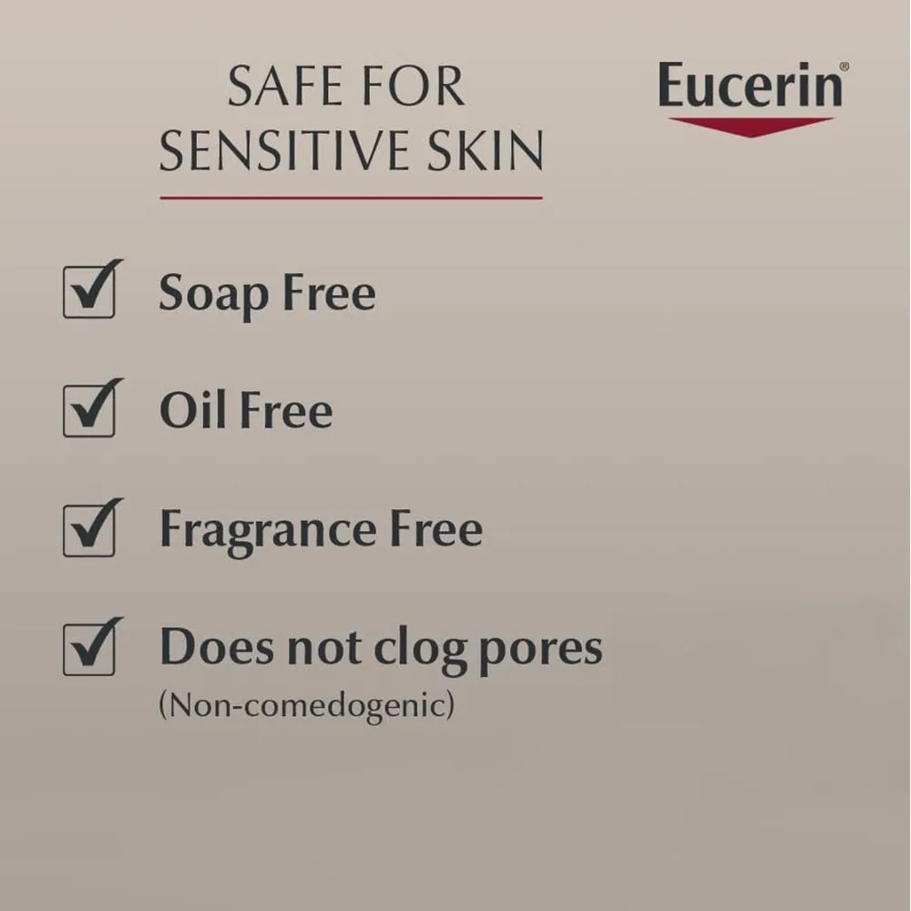 PACK 2 EUCERIN LIMPIADOR CALMANTE FACIAL PARA ENROJECIMIENTO 200 ML