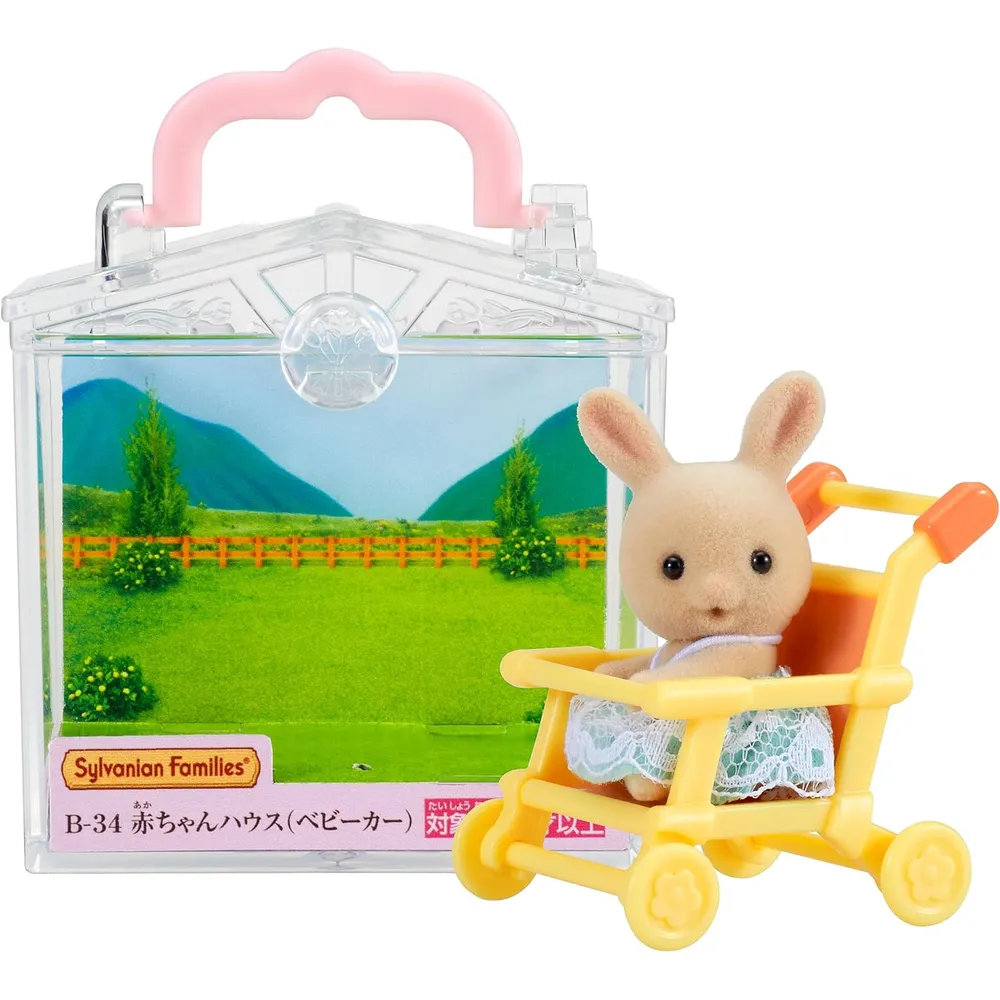 CASA SYLVANIAN FAMILIES CASA CON COCHECITO DE BEBÉ