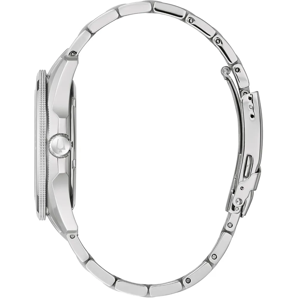 Bulova 98B203 reloj Marine Star Series B para hombre con calendario | Plateado