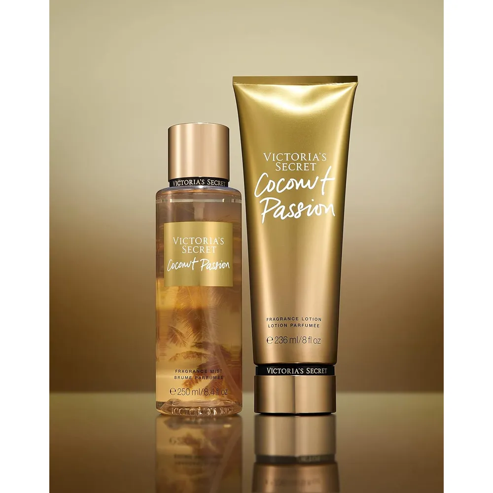 BODY LOTION COCONUT PASSION VICTORIA SECRET MUJER 8 OZ / 236 ML