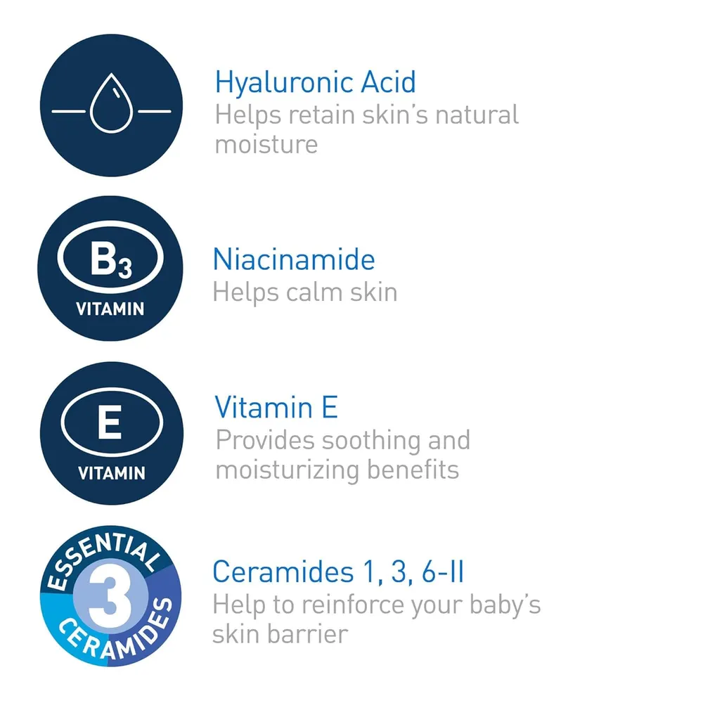 CERAVE BABY LOCIÓN HIDRATANTE PARA BEBÉS 8 OZ / 237 ML