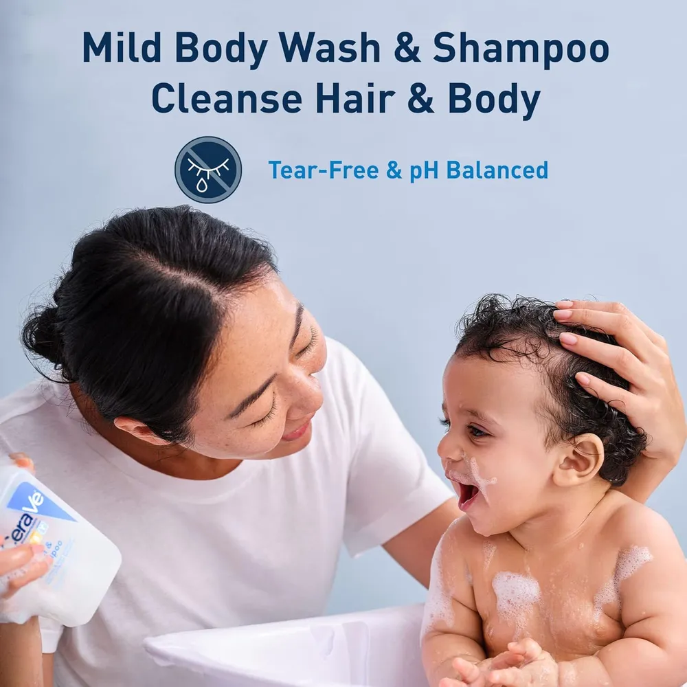 CERAVE JABÓN & CHAMPÚ PARA BEBÉS 8 OZ / 237 ML