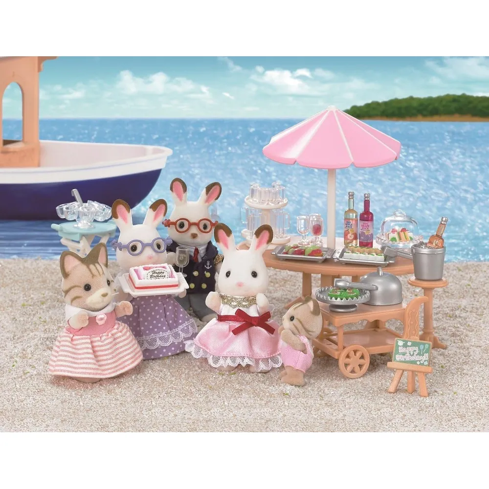 SET SYLVANIAN FAMILIES FIESTA EN LA PLAYA