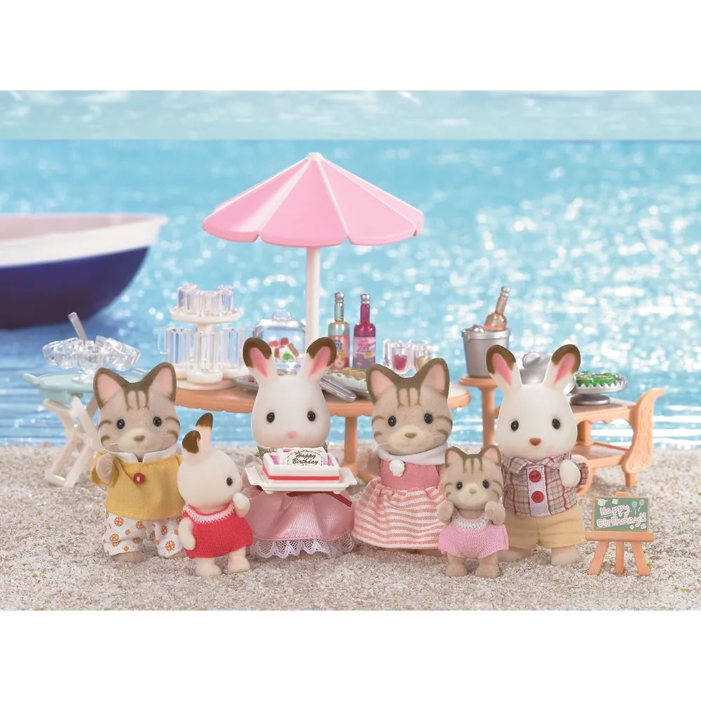 SET SYLVANIAN FAMILIES FIESTA EN LA PLAYA