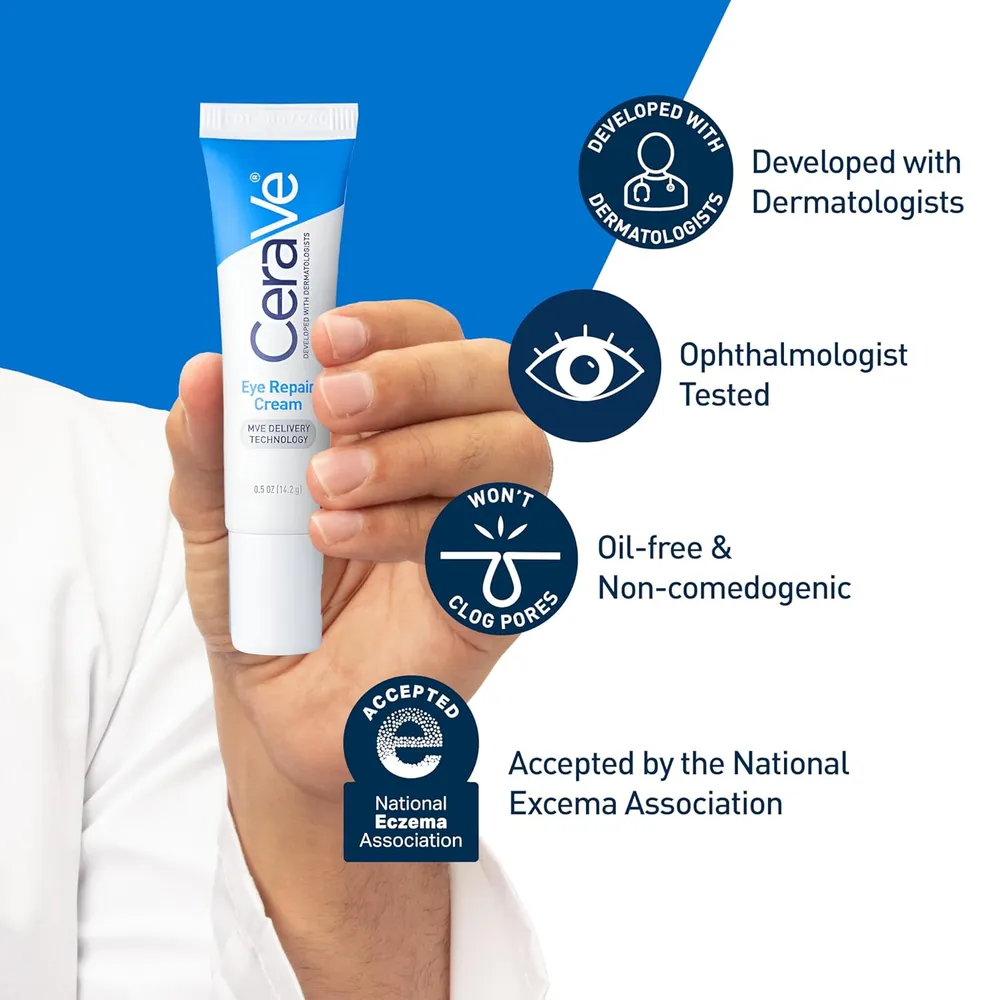 CERAVE CREMA REPARADORA CONTORNO DE OJOS 0.5 OZ / 14.2 GR