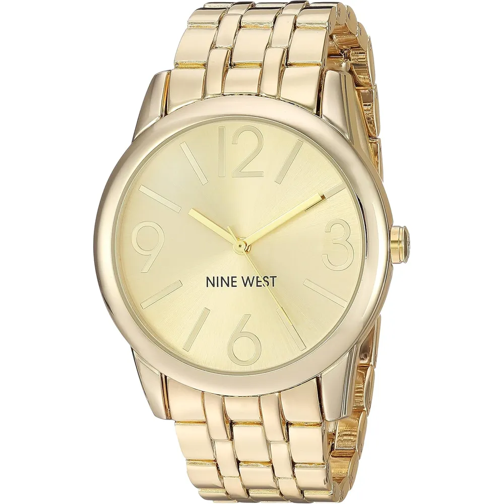 Nine West NW/1578CHGB reloj femenino con brazalete | 39 mm - Oro