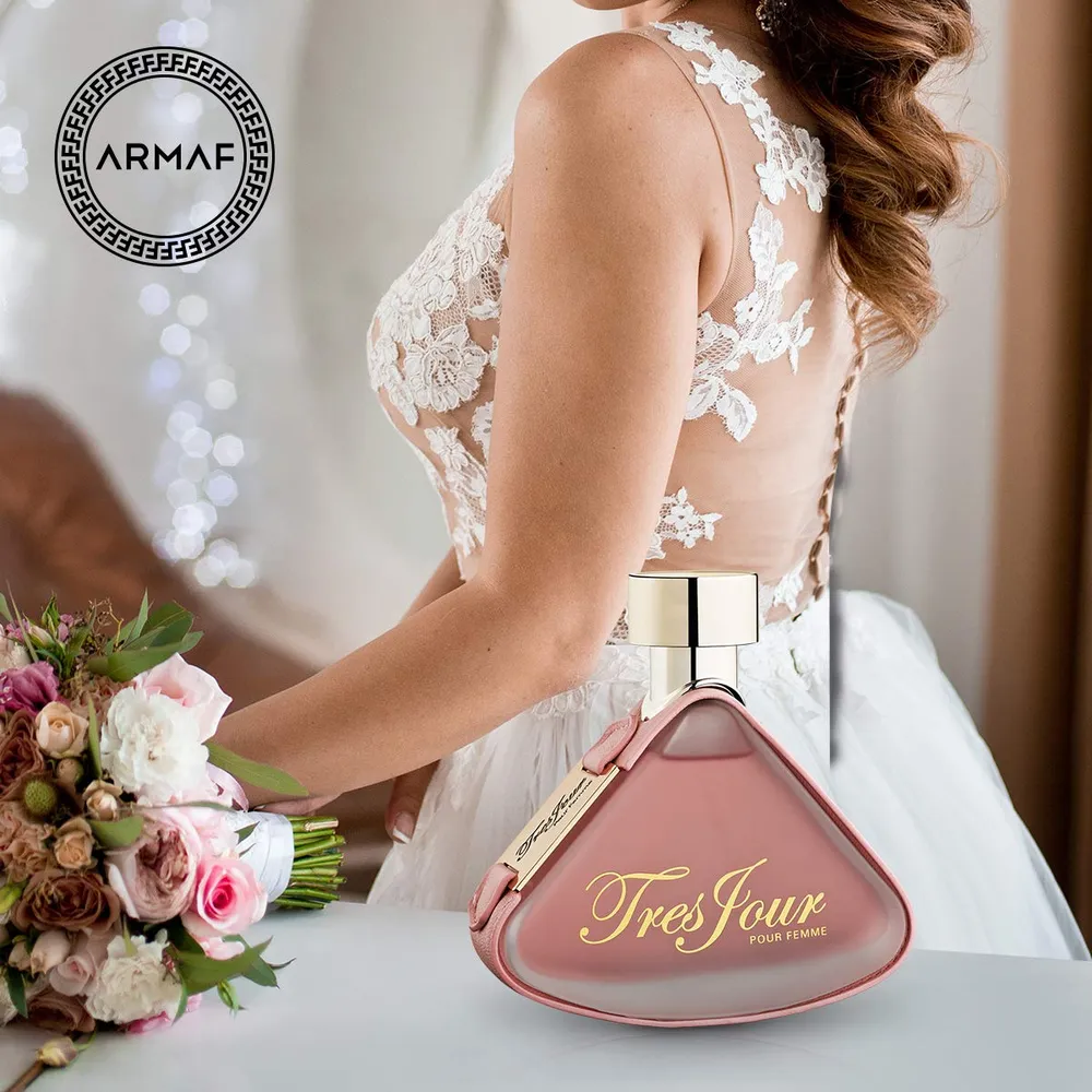 PERFUME ARMAF TRES JOUR EDP MUJER 3.4 OZ / 100 ML