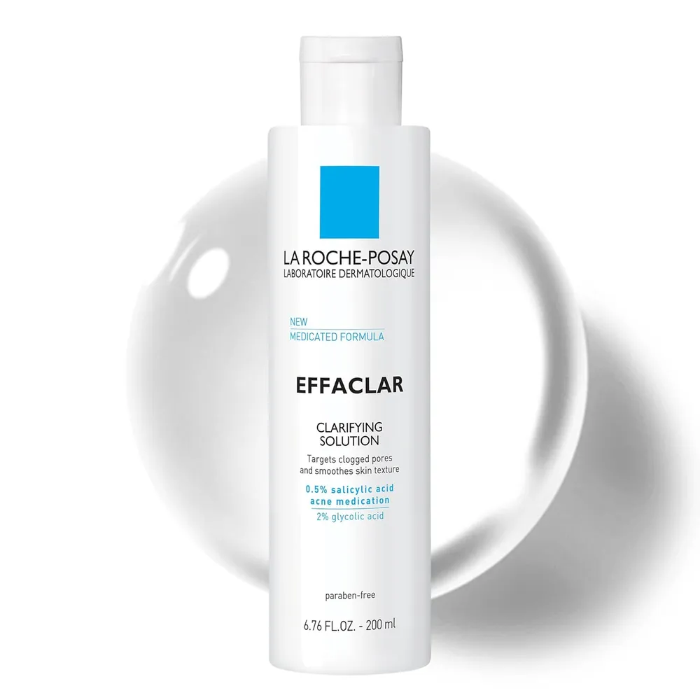 TÓNICO EXFOLIANTE ANTIACNÉ SOLUCIÓN CLARIFICANTE EFFACLAR LA ROCHE-POSAY 6.76 OZ / 200 ML