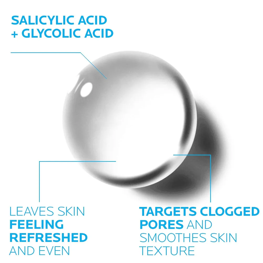 TÓNICO EXFOLIANTE ANTIACNÉ SOLUCIÓN CLARIFICANTE EFFACLAR LA ROCHE-POSAY 6.76 OZ / 200 ML