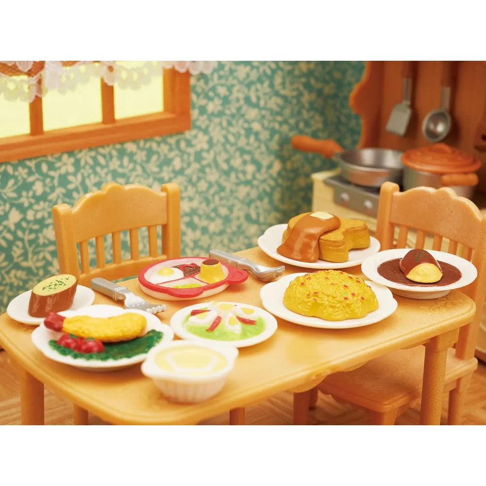 SET SYLVANIAN FAMILIES ALMUERZO