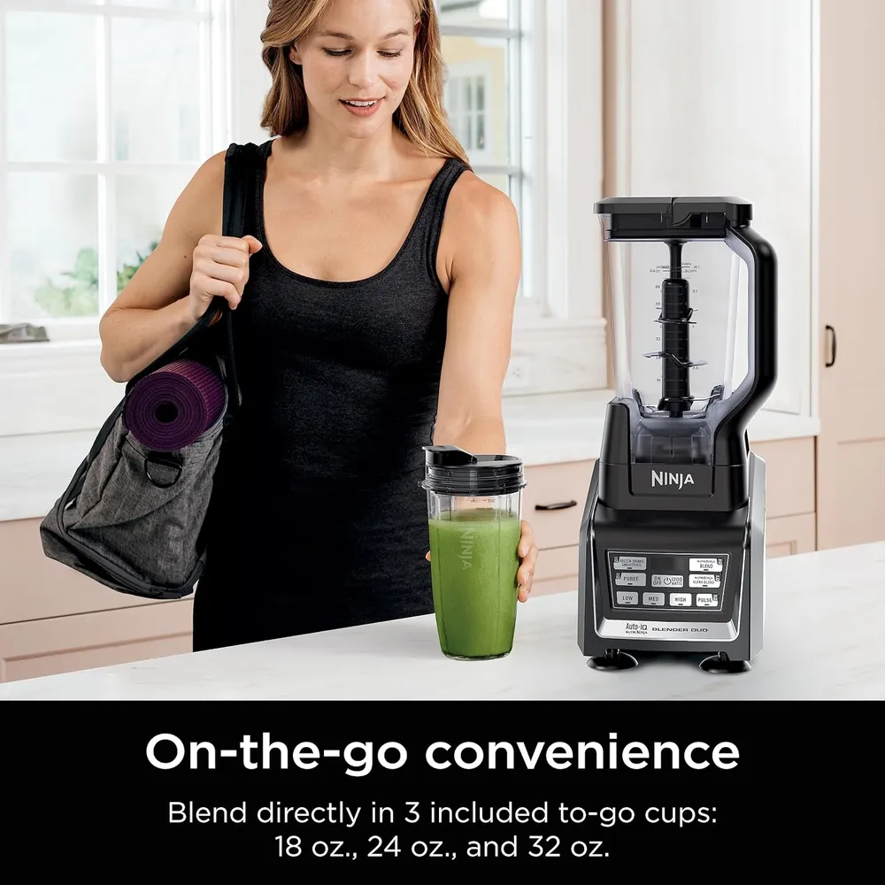 NINJA LICUADORA NUTRI NINJA BL642 72 OZ / 2.13 L | NEGRO