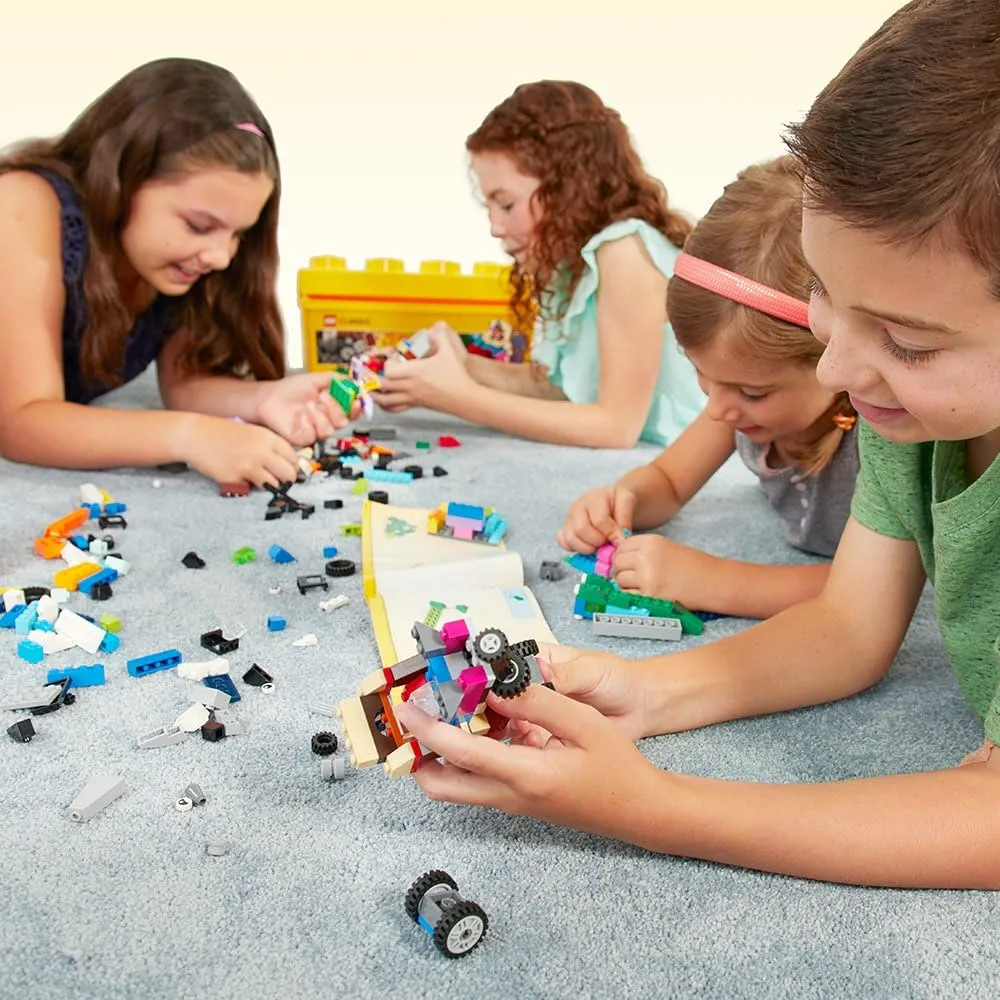 LEGO CLASSIC CAJA CREATIVA MEDIANA: TREN, COCHE, TIGRE