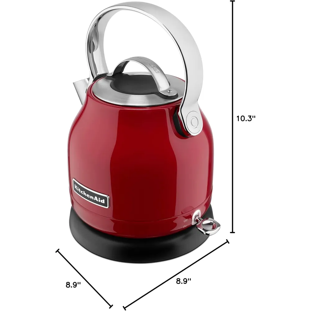 KITCHENAID KEK1222, HERVIDOR ELÉCTRICO 1.25 L | ROJO