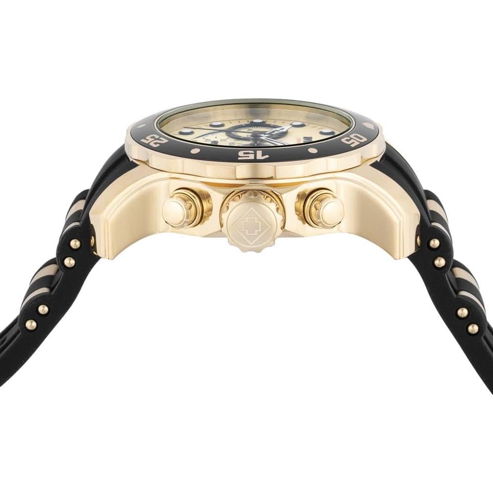 Reloj Invicta Pro Diver para hombre acero inoxidable corona de empuje | Amarillo y Negro