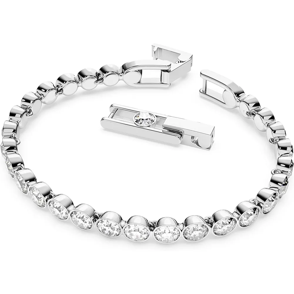 SWAROVSKI PULSERA IMBER DELUXE ACABADO ORO PARA MUJER | PLATEADO