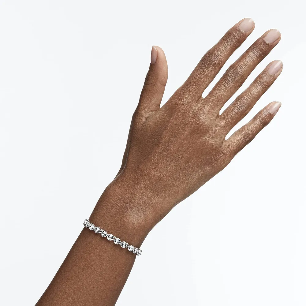 SWAROVSKI PULSERA IMBER DELUXE ACABADO ORO PARA MUJER | PLATEADO
