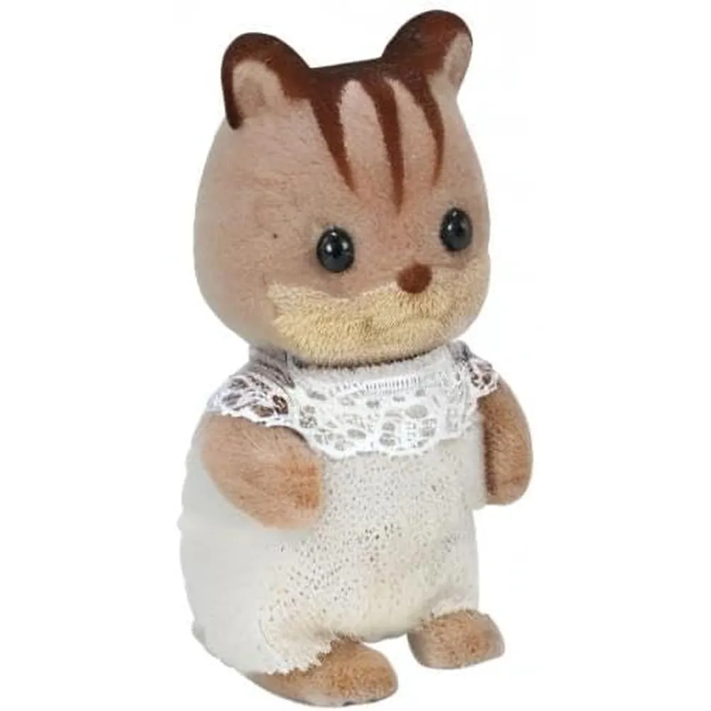 MUÑECA SYLVANIAN FAMILIES BEBÉ ARDILLA NOGAL