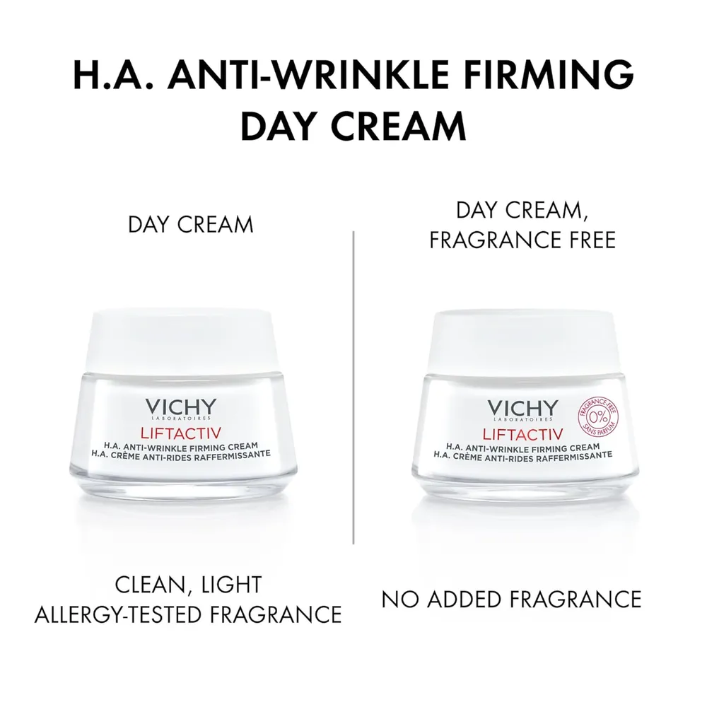 CREMA ANTIARRUGAS LIFTACTIV H.A. VICHY 1.69 OZ / 50 ML | WITH LIGHT FRAGRANCE