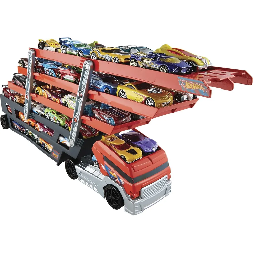 HOT WHEELS PISTA MEGA HAULER