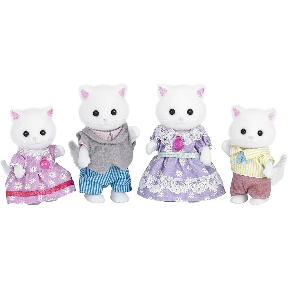 MUÑECA SYLVANIAN FAMILIES NIÑO GATO PERSA
