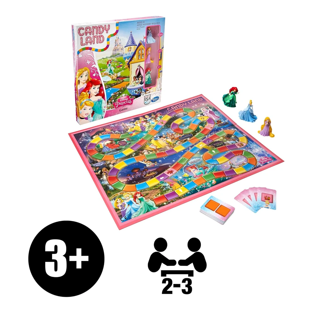 JUEGO DE TABLERO CANDY LAND DISNEY PRINCESS EDICIÓN US