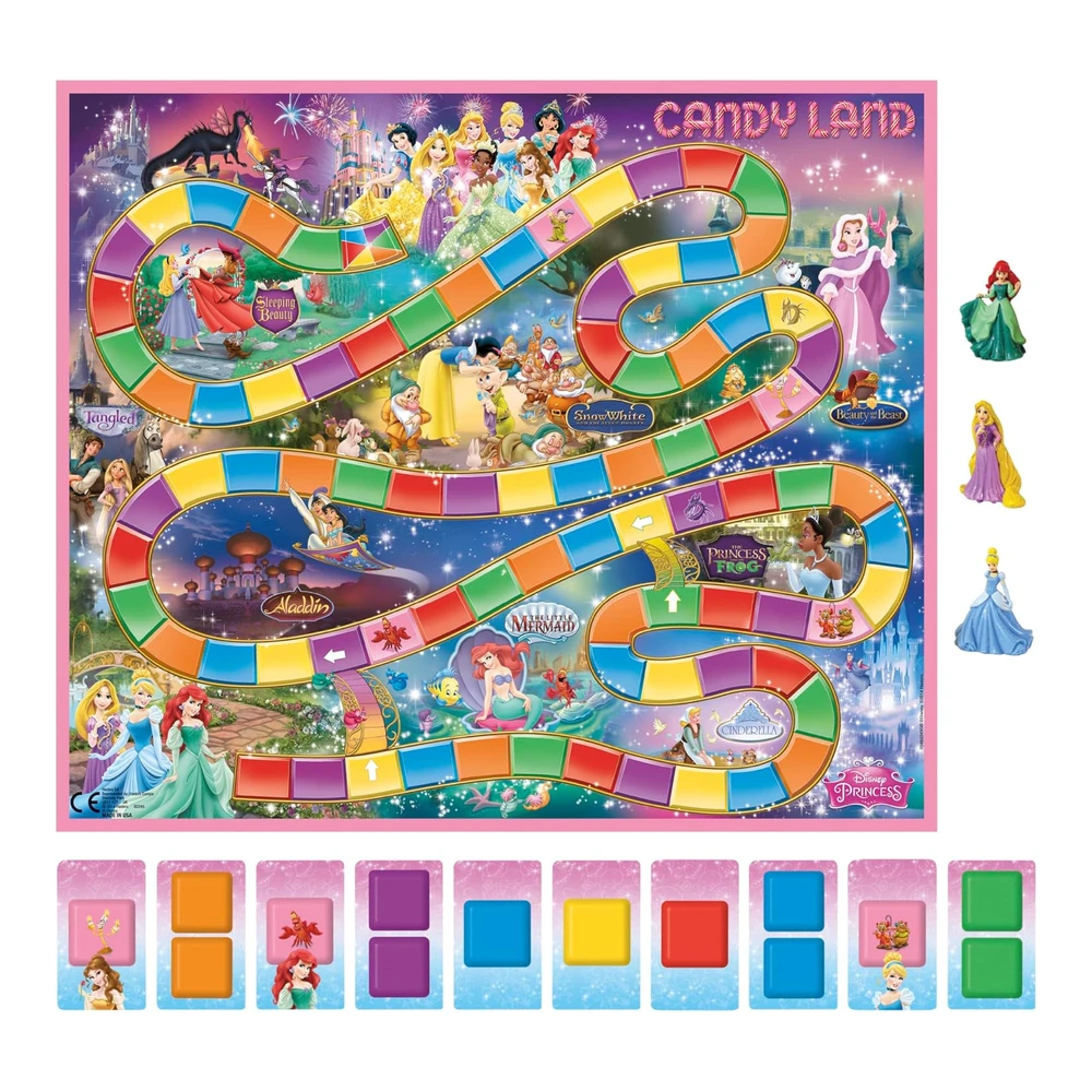 JUEGO DE TABLERO CANDY LAND DISNEY PRINCESS EDICIÓN US