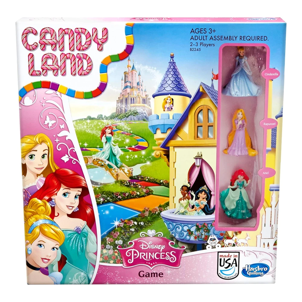 JUEGO DE TABLERO CANDY LAND DISNEY PRINCESS EDICIÓN US