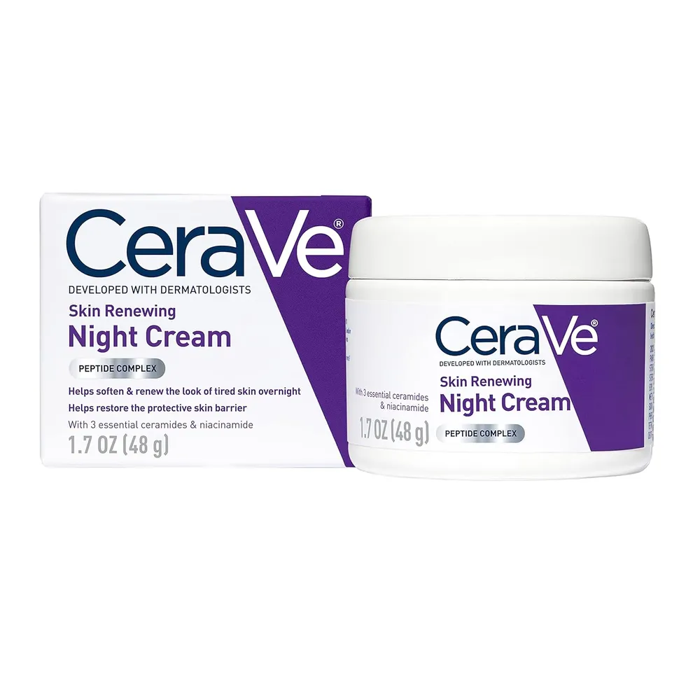 CERAVE CREMA DE NOCHE RENOVADORA DE PIEL 1.7 OZ / 48 GR