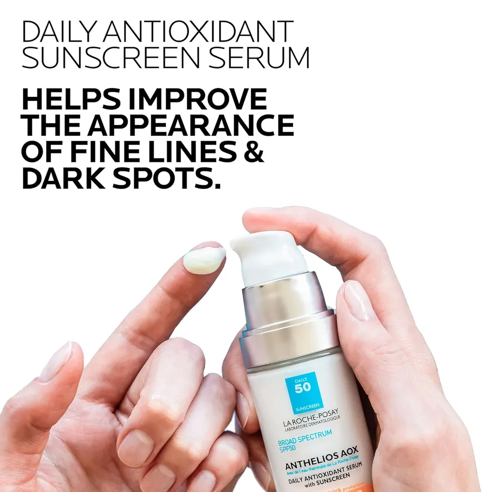 SÉRUM ANTIOXIDANTE CON SPF ANTHELIOS AOX LA ROCHE-POSAY 1 OZ / 30 ML