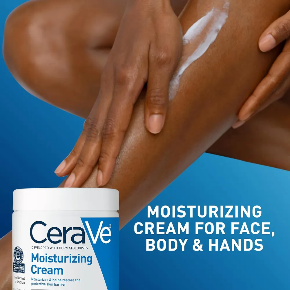 CERAVE CREMA HIDRATANTE CORPORAL Y FACIAL PARA PIEL SECA 19 OZ / 539 GR