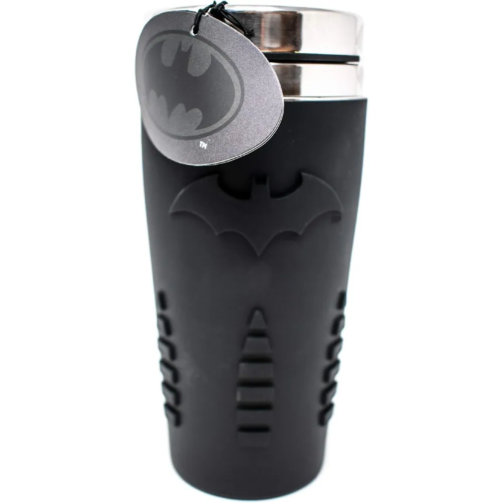 Paladone Batman taza de viaje acero inoxidable 15 oz / 444 ml oficial