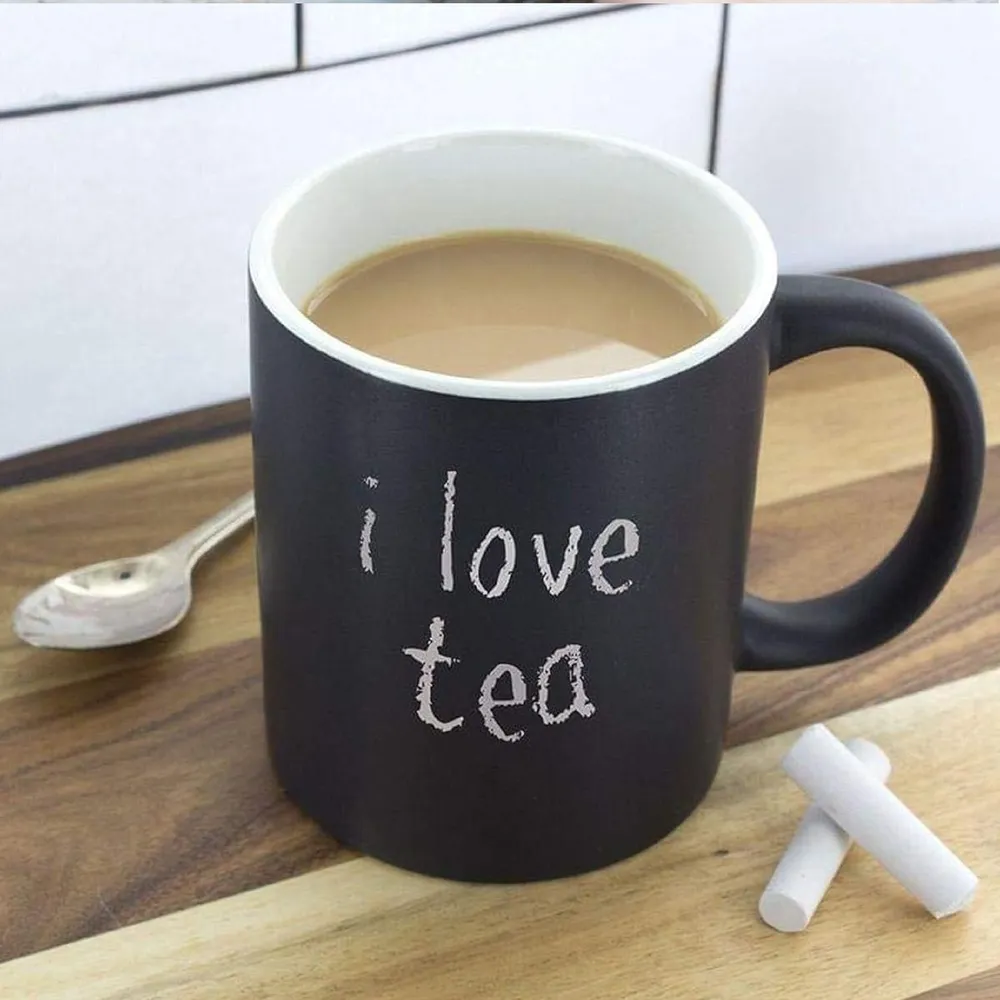 Paladone, taza cerámica pizarra personalizable 300 ml
