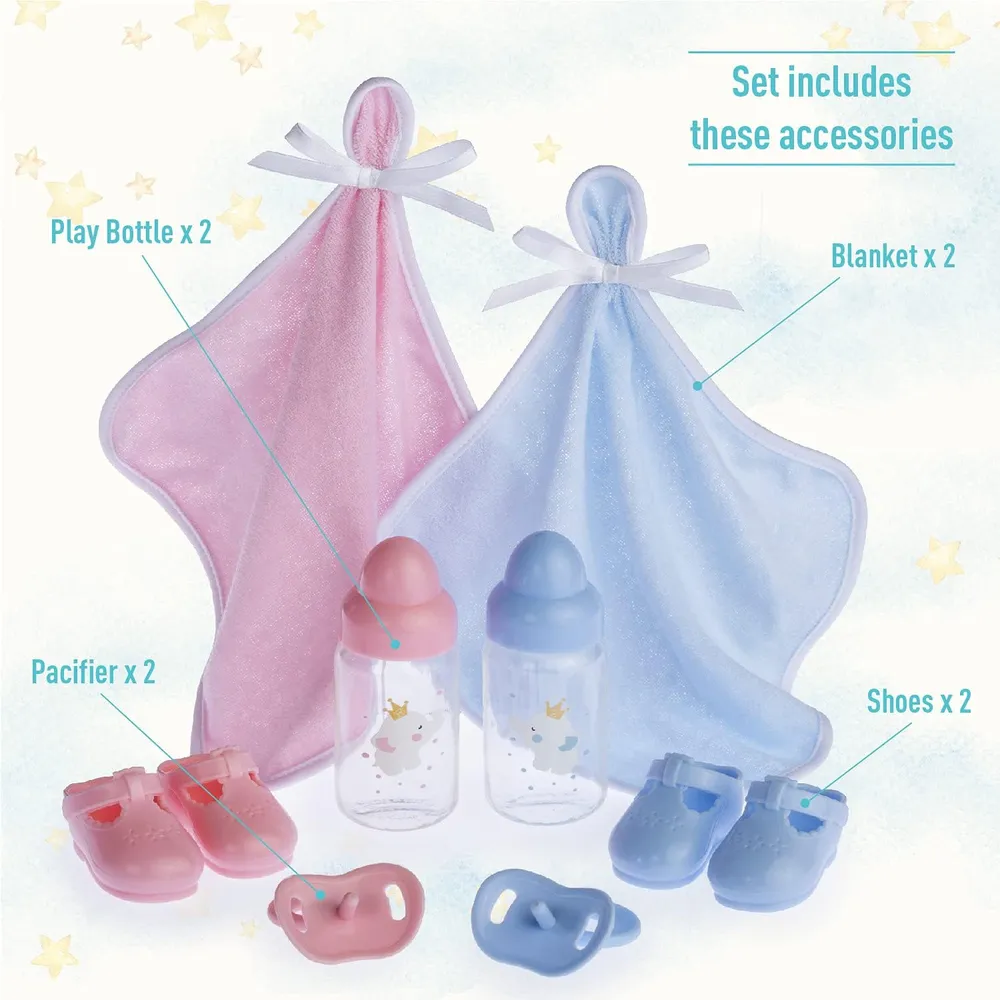 BERENGUER gemelos 15"/38 cm blandos con accesorios