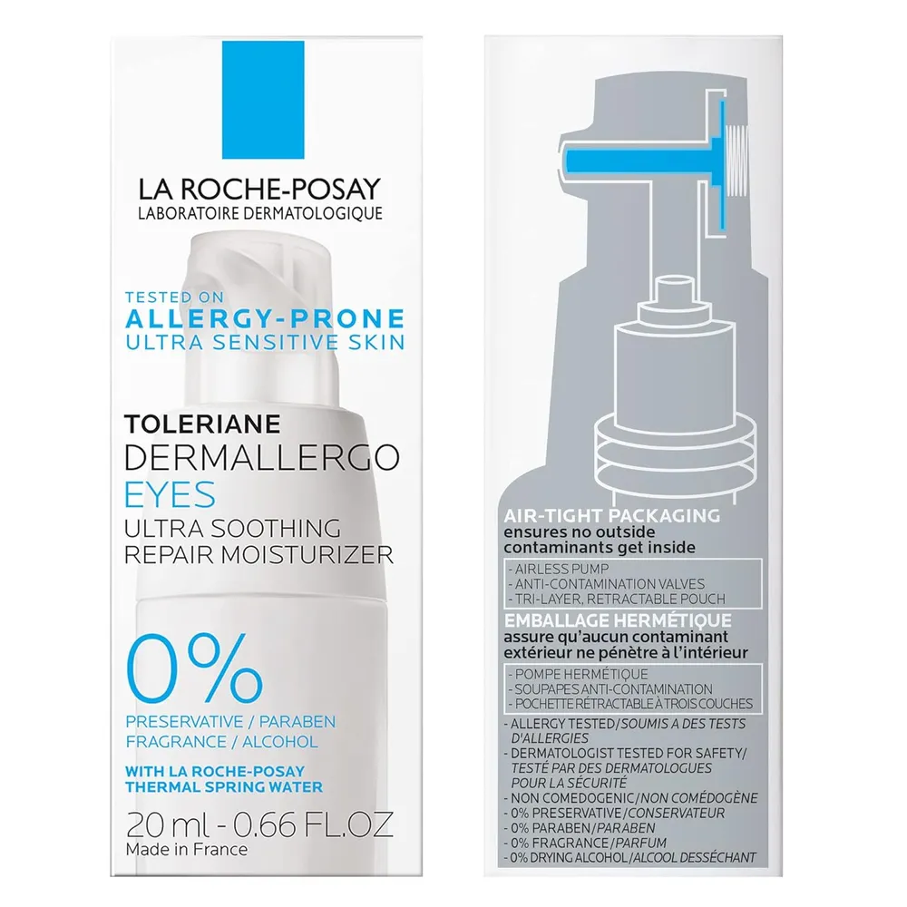 b00vgcxn0u_1_webp.webp CONTORNO DE OJOS REPARADOR TOLERIANE DERMALLERGO LA ROCHE-POSAY 0.66 OZ / 20 ML
