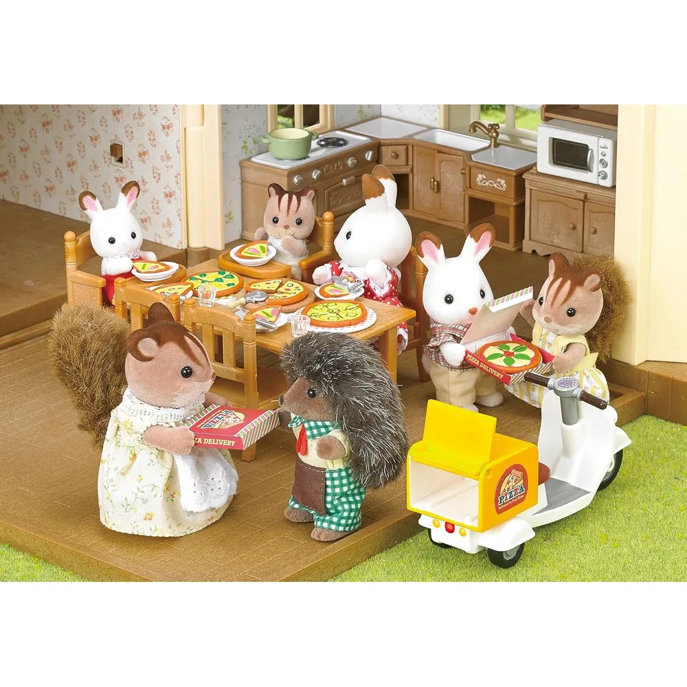 SET SYLVANIAN FAMILIES PIZZERÍA
