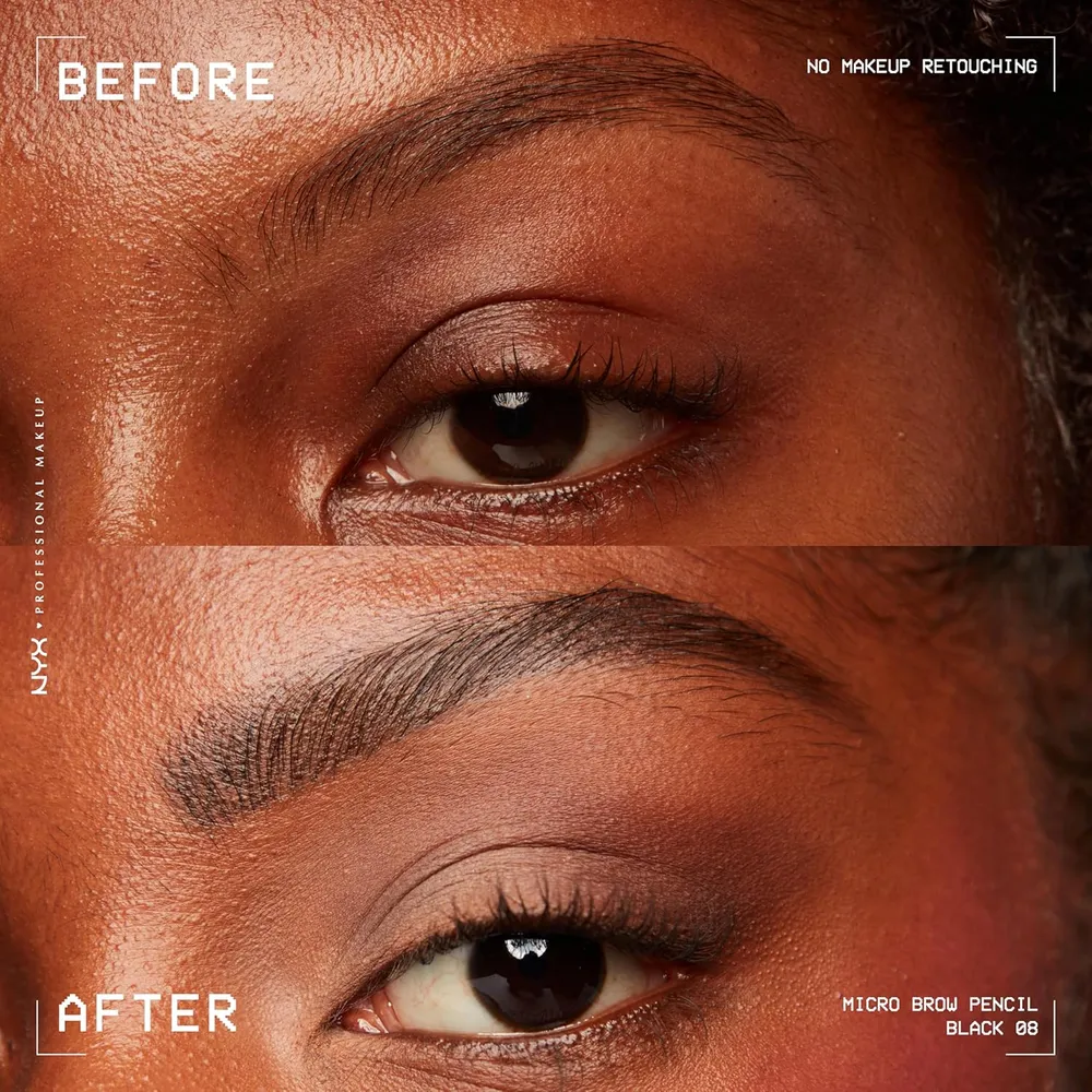 NYX Micro Brow Pencil | 8 Black