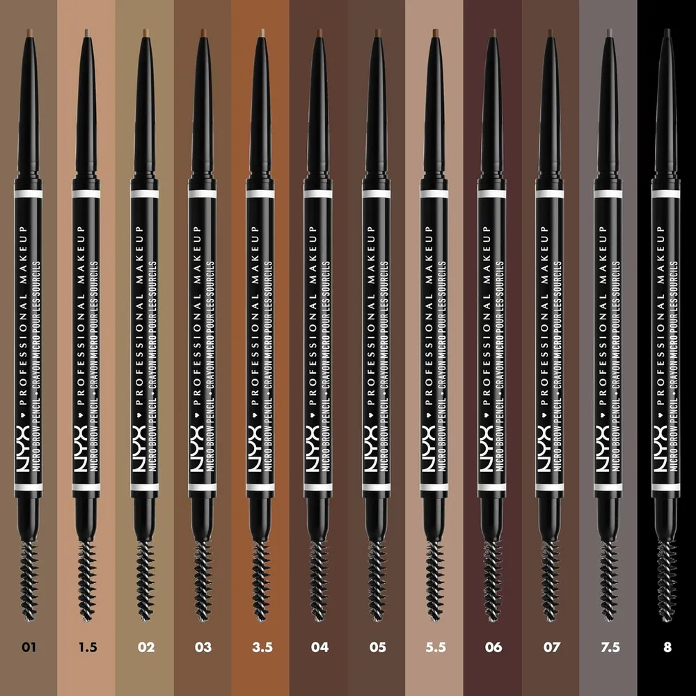 NYX Micro Brow Pencil | 8 Black