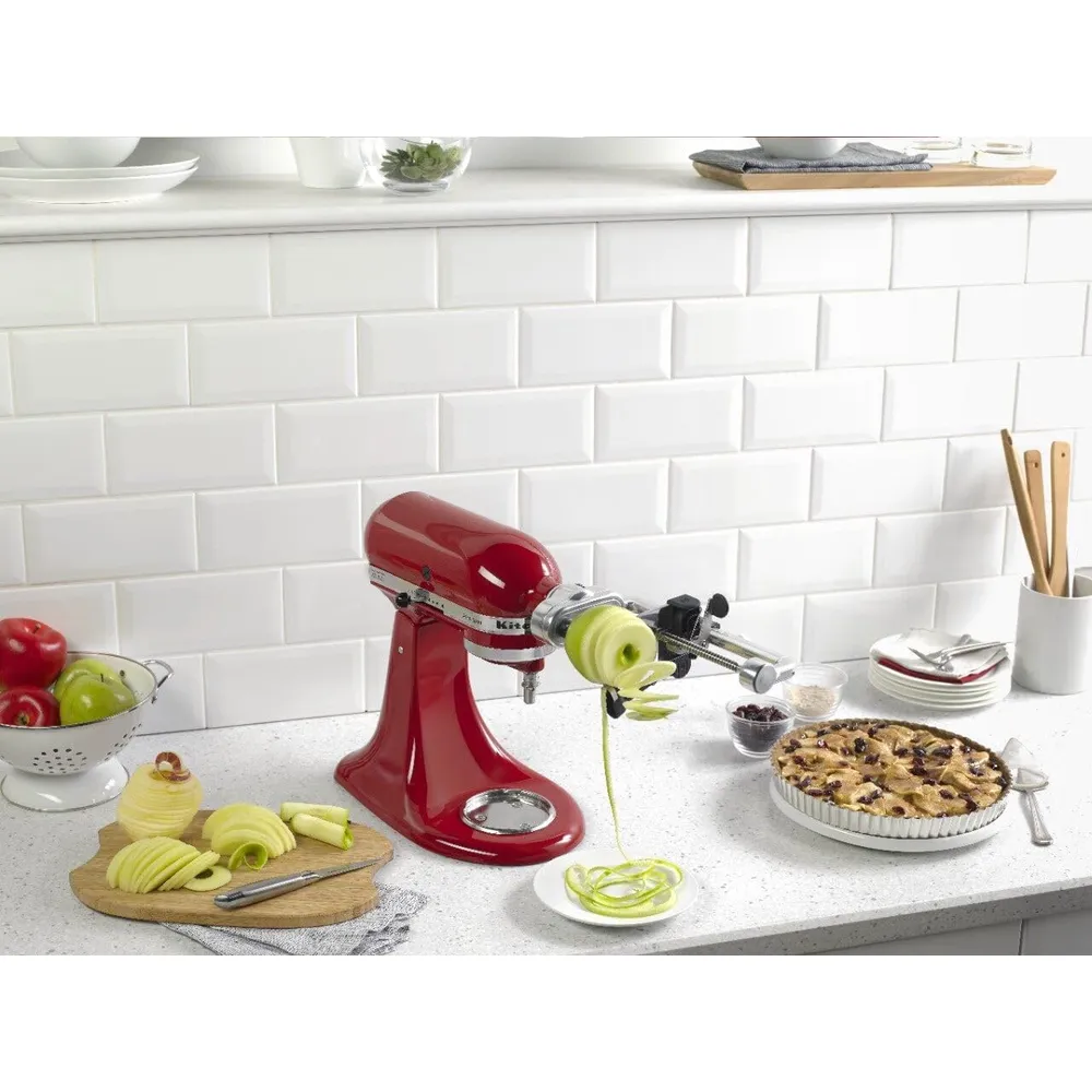 KITCHENAID KSM1APC, ESPIRALIZADOR DE FRUTAS Y VERDURAS PARA BATIDORAS DE PIE