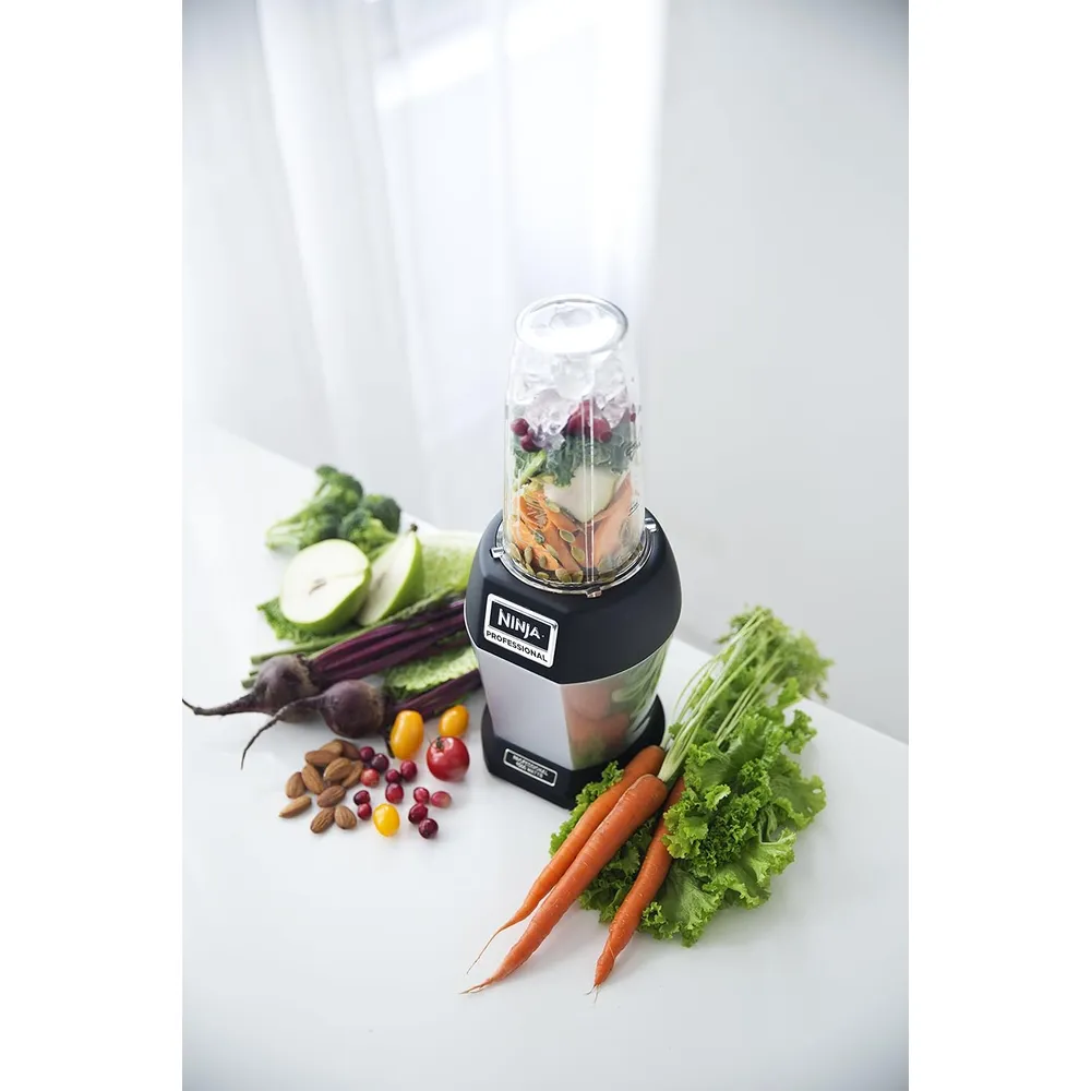 NINJA LICUADORA PERSONAL NUTRI PRO 18 OZ / 532 ML | NEGRO/PLATEADO