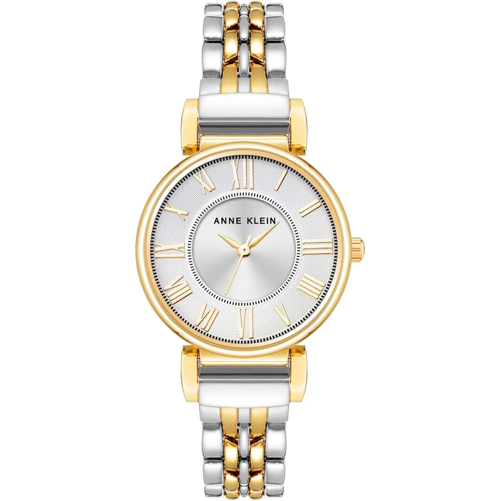 Anne Klein AK/2159SVSV reloj para mujer | 30 mm - Plateado/Oro