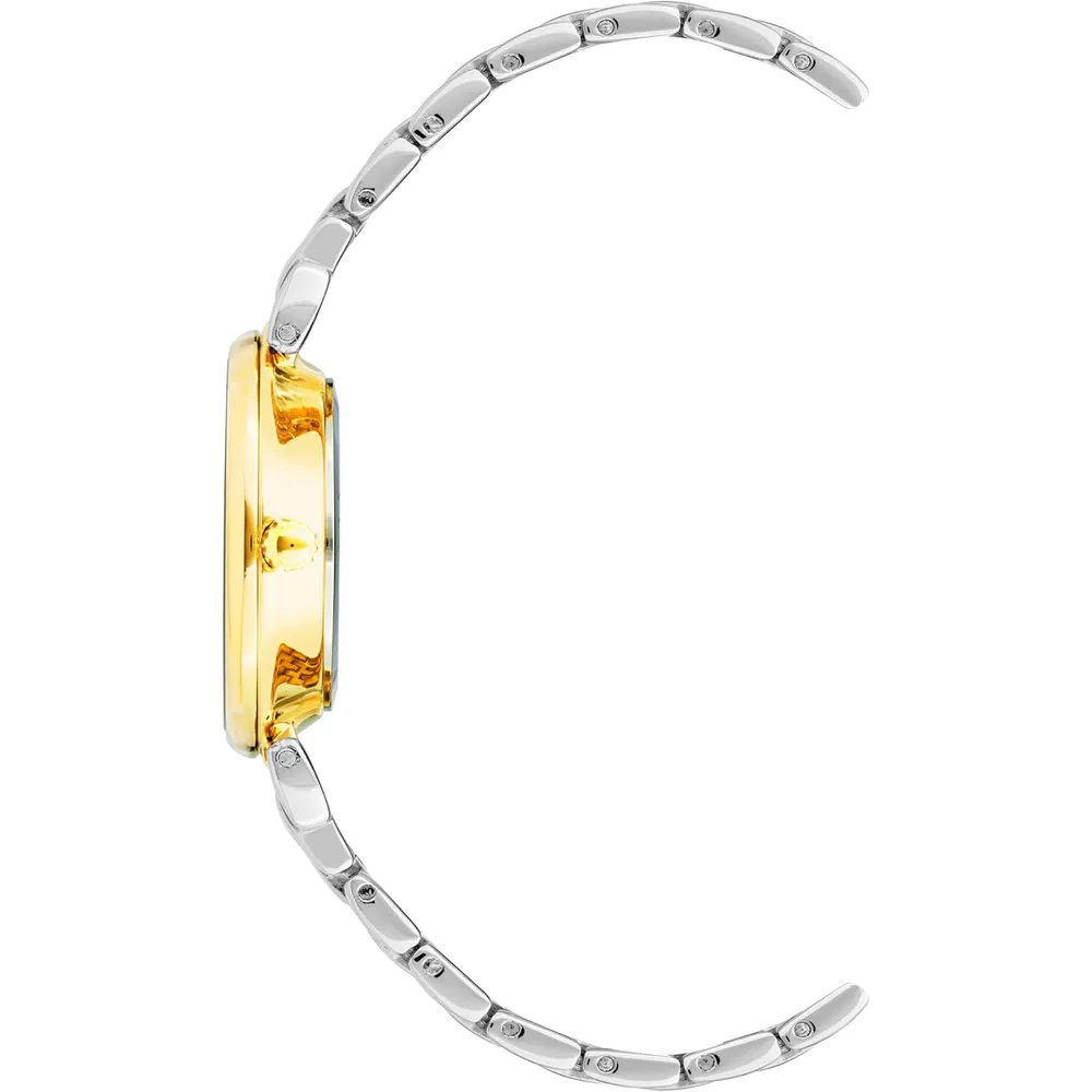 Anne Klein AK/2159SVSV reloj para mujer | 30 mm - Plateado/Oro