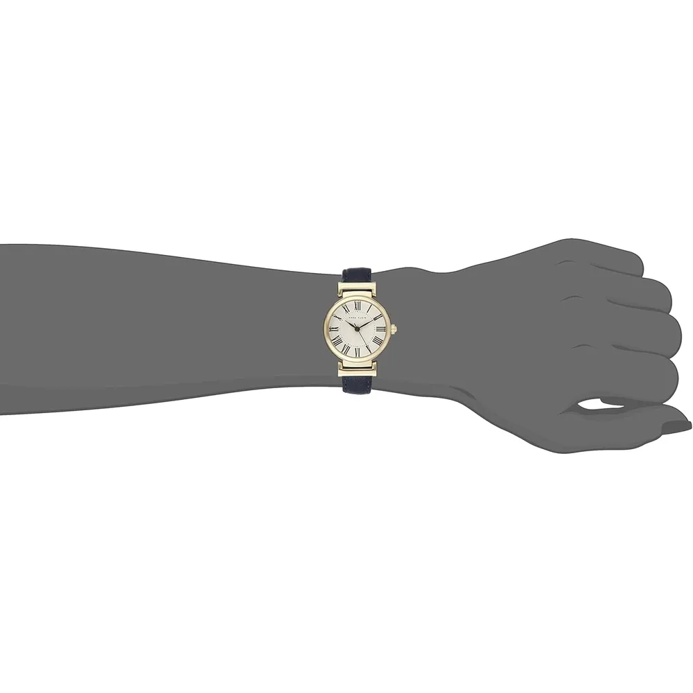 Anne Klein AK/2246CRHY reloj para mujer | 28 mm - Azul marino/dorado