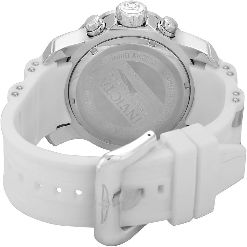 Reloj Invicta Pro Diver para hombre acero inoxidable manecillas luminosas | Plateado y Negro